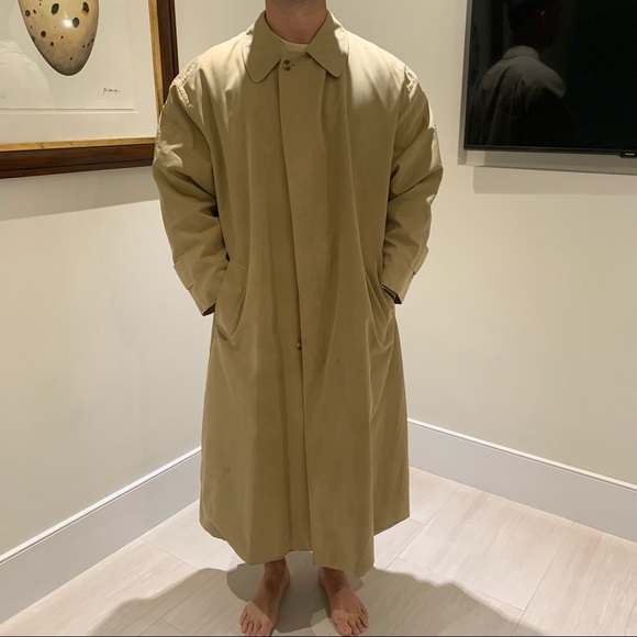 Aquascutum Men’s 44 Regular Unlined Trench Coat - Picture 1 of 16